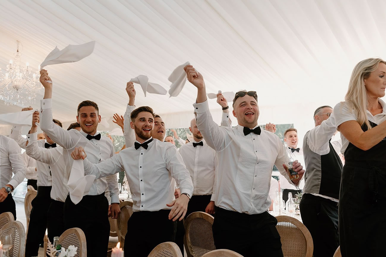 Singing Waiters Performance