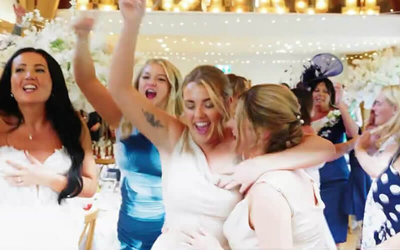 YouTube thumb for Singing Waiters at a Wedding